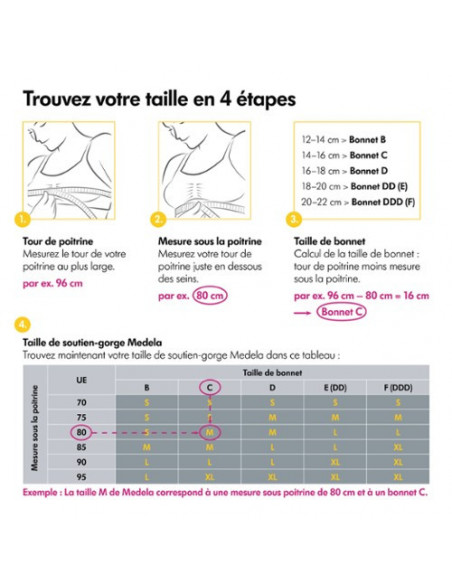 Medela Bustier Easy Expression dans Soutien-gorge & Pull chez Baby And Mom Maroc