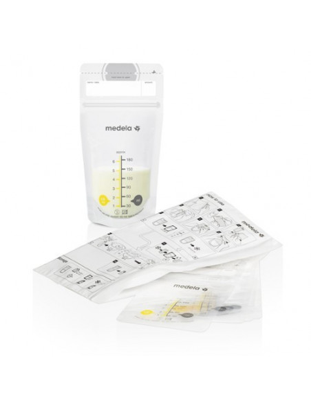Medela Sachets de conservation pour lait maternel 25 unités dans Conservation du lait chez Baby And Mom Maroc