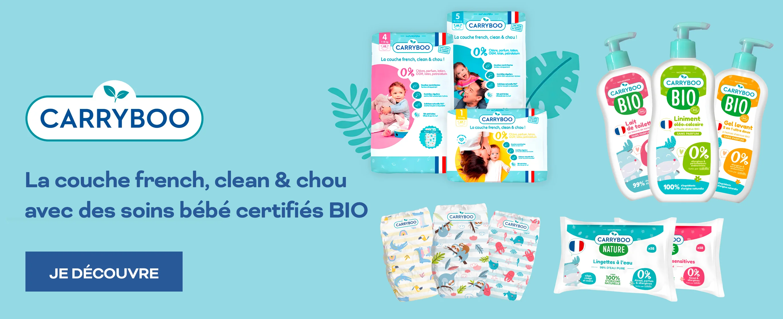 Carryboo bio pour bébés au Maroc