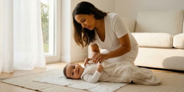 À quel âge un bébé peut-il dormir avec une couverture sans danger ?