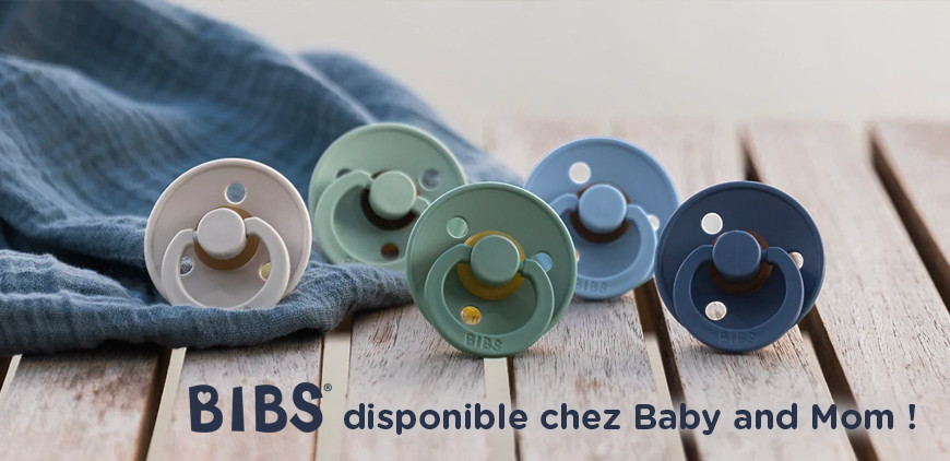 Bib's disponible au Maroc chez Baby and Mom