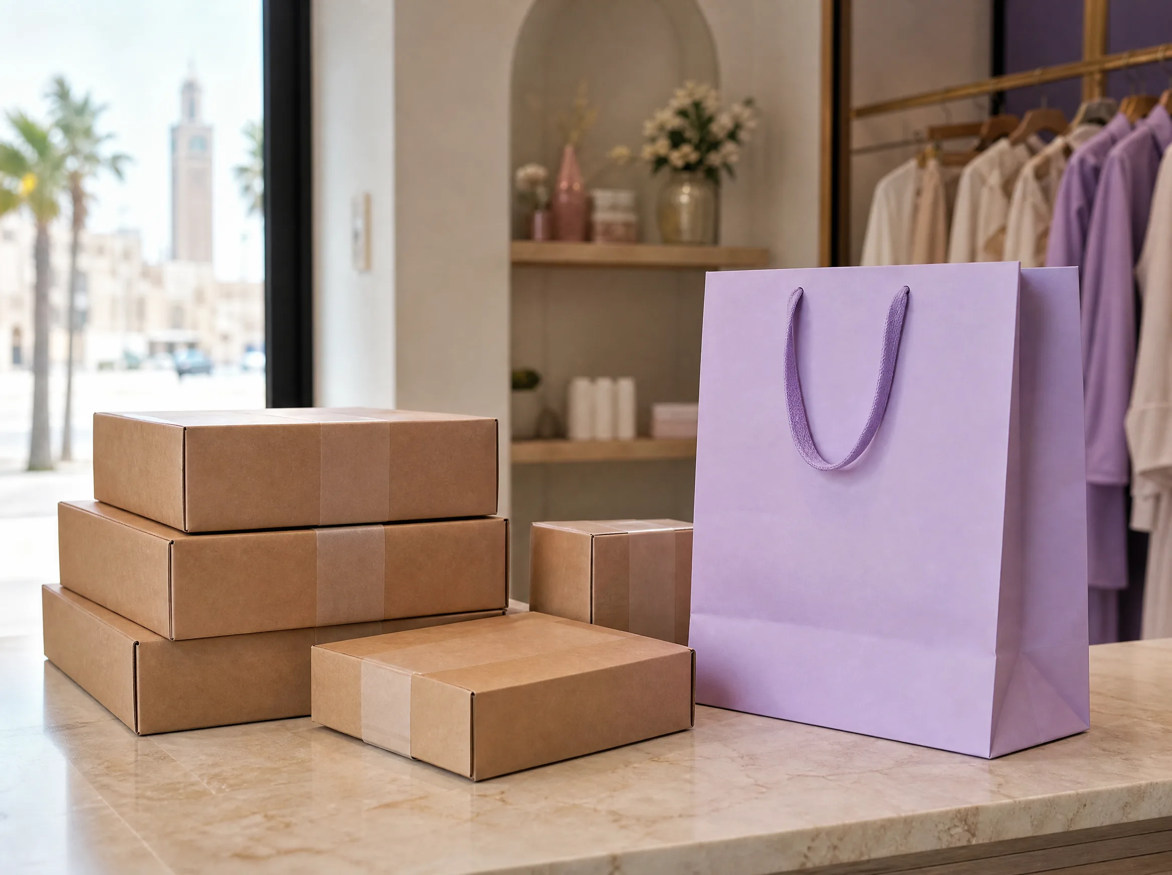 Colis prêts pour livraison Baby & Mom